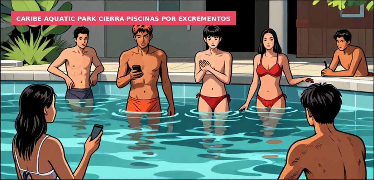 Caribe Aquatic Park cierra piscinas por excrementos
