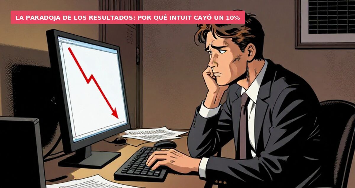 La paradoja de los resultados: por qué Intuit cayó un 10%