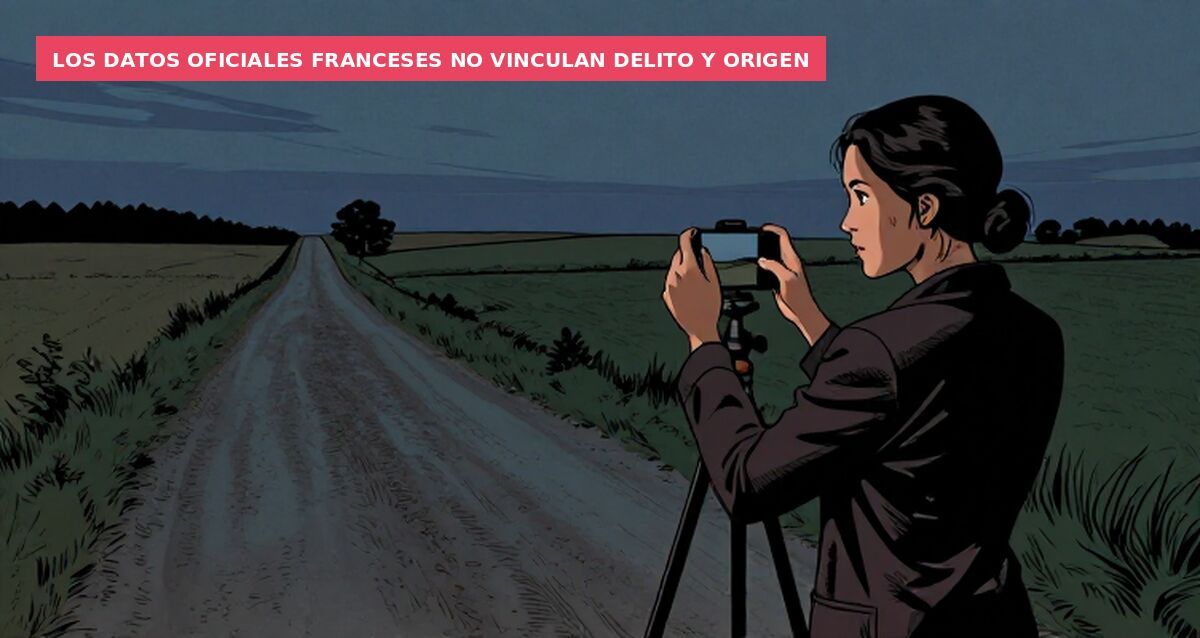 Los datos oficiales franceses no vinculan delito y origen