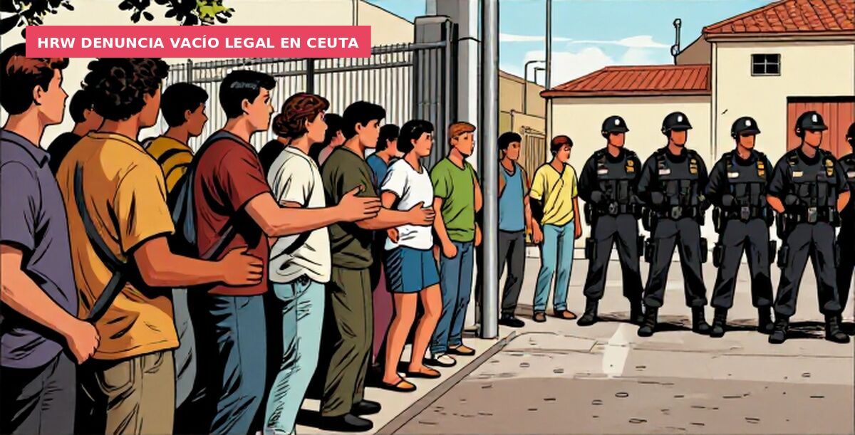 HRW denuncia vacío legal en Ceuta
