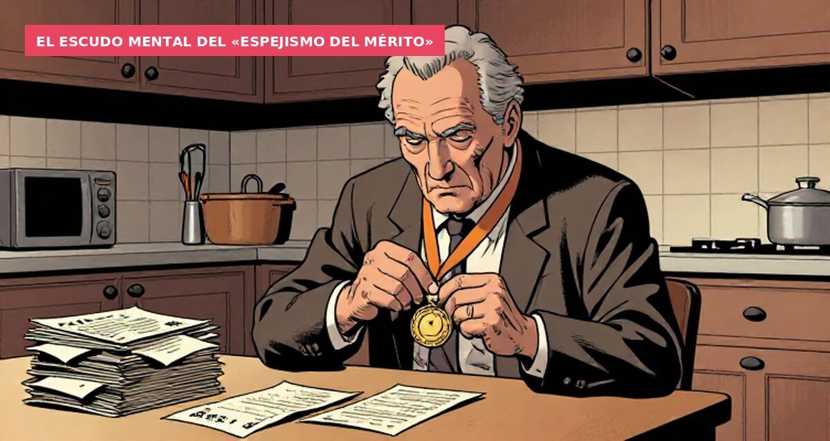 El escudo mental del «espejismo del mérito»