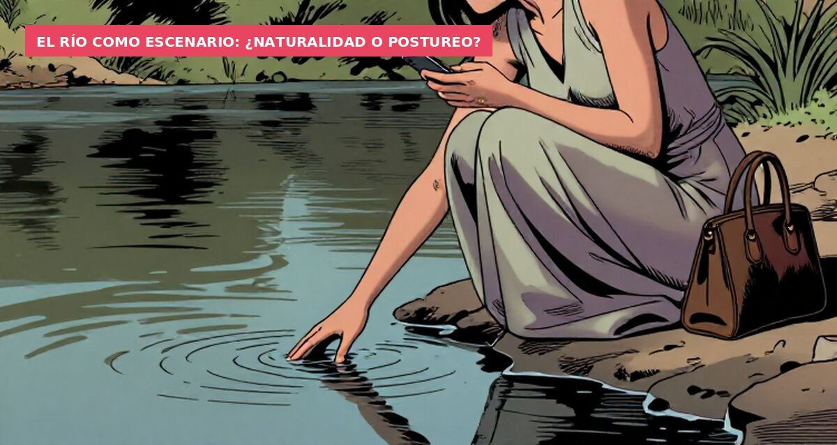 El río como escenario: ¿naturalidad o postureo?