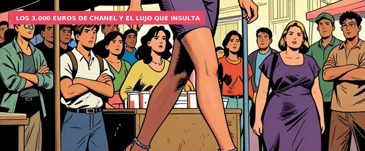 Los 3.000 euros de Chanel y el lujo que insulta