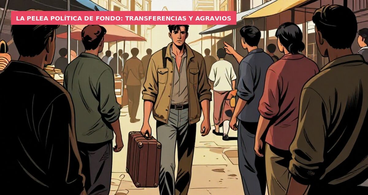La pelea política de fondo: transferencias y agravios