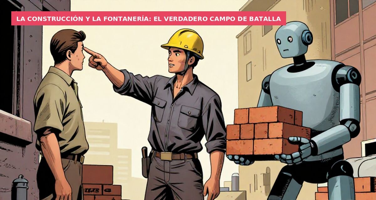 La construcción y la fontanería: el verdadero campo de batalla