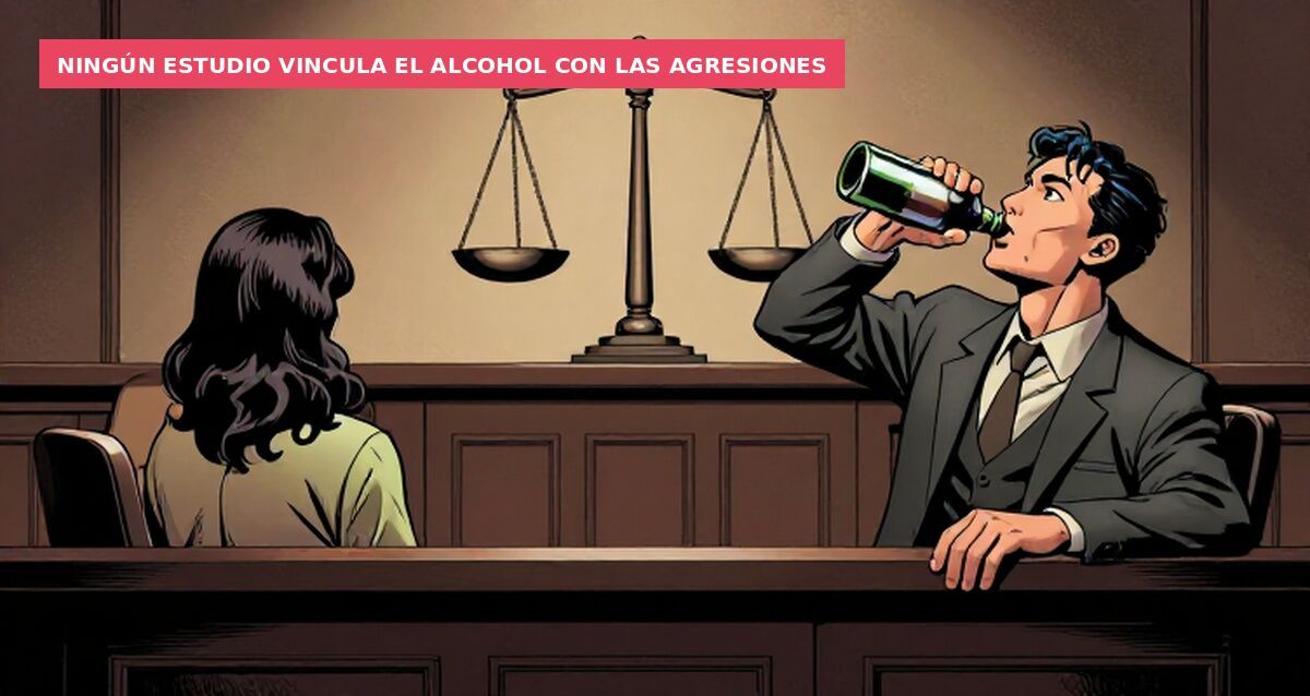 Ningún estudio vincula el alcohol con las agresiones