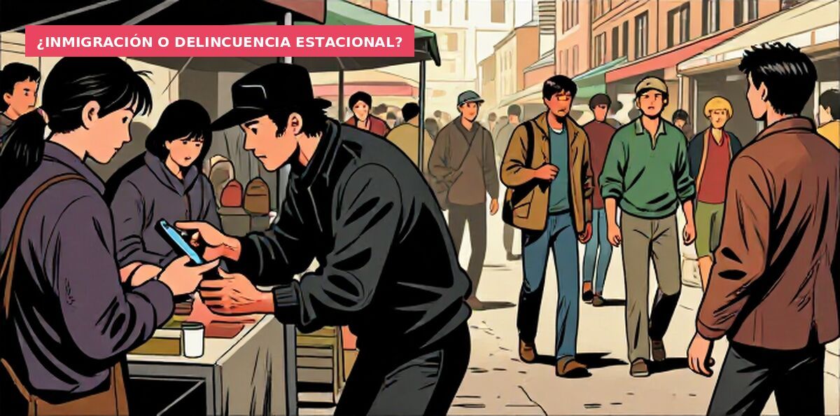 ¿Inmigración o delincuencia estacional?
