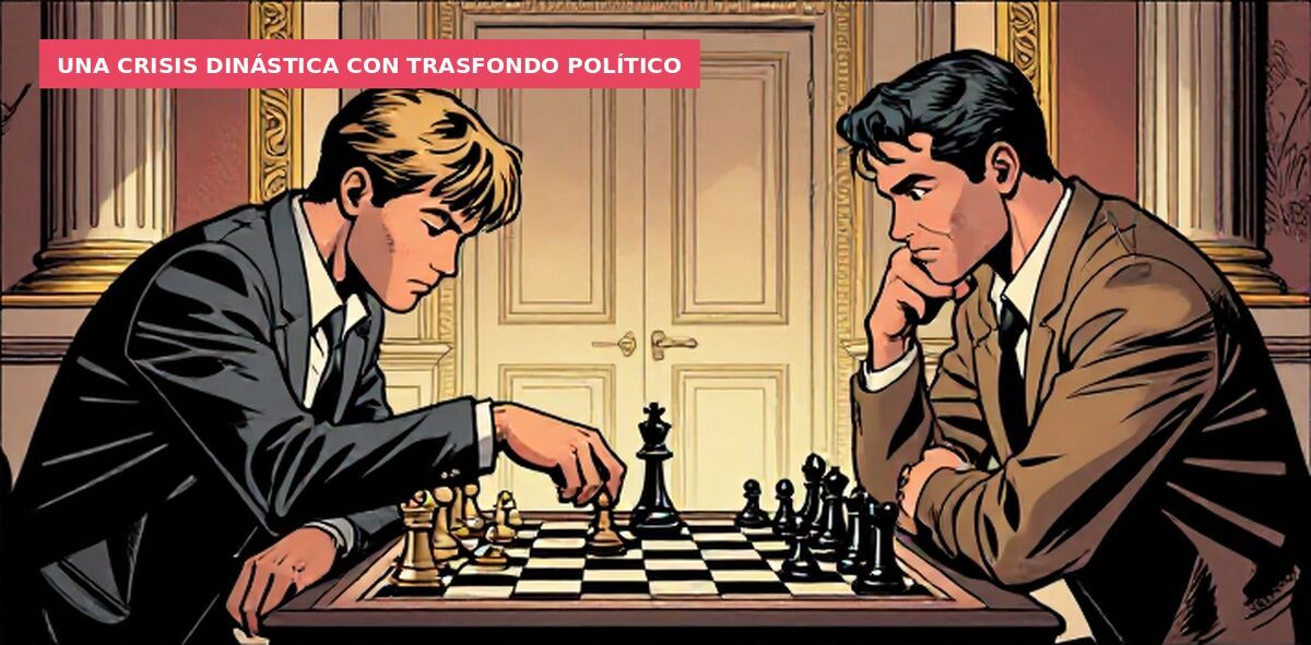 Una crisis dinástica con trasfondo político