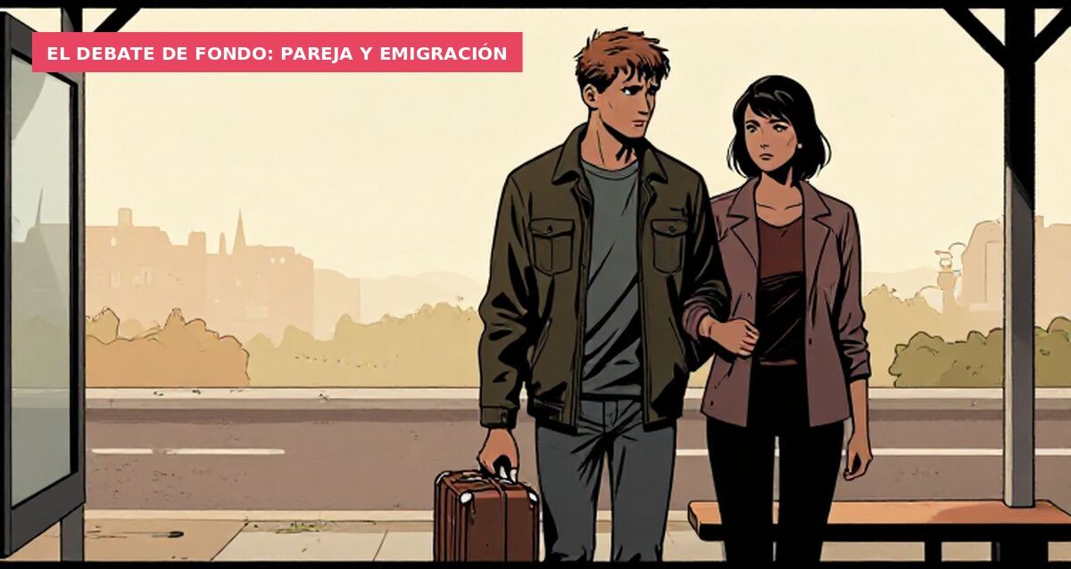 El debate de fondo: pareja y emigración