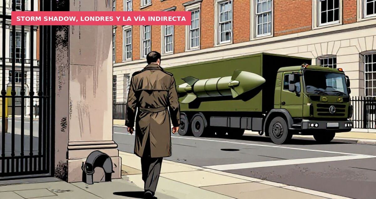 Storm Shadow, Londres y la vía indirecta