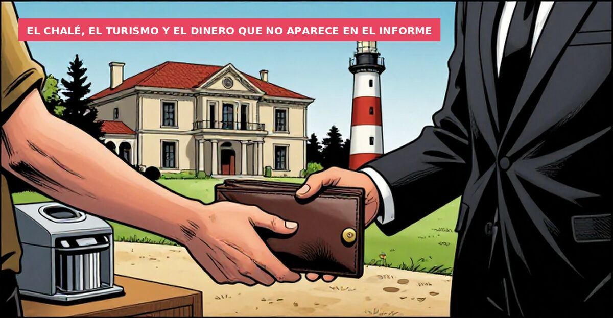 El chalé, el turismo y el dinero que no aparece en el informe