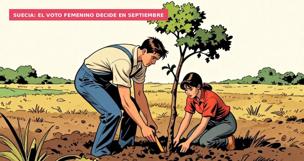Suecia: el voto femenino decide en septiembre