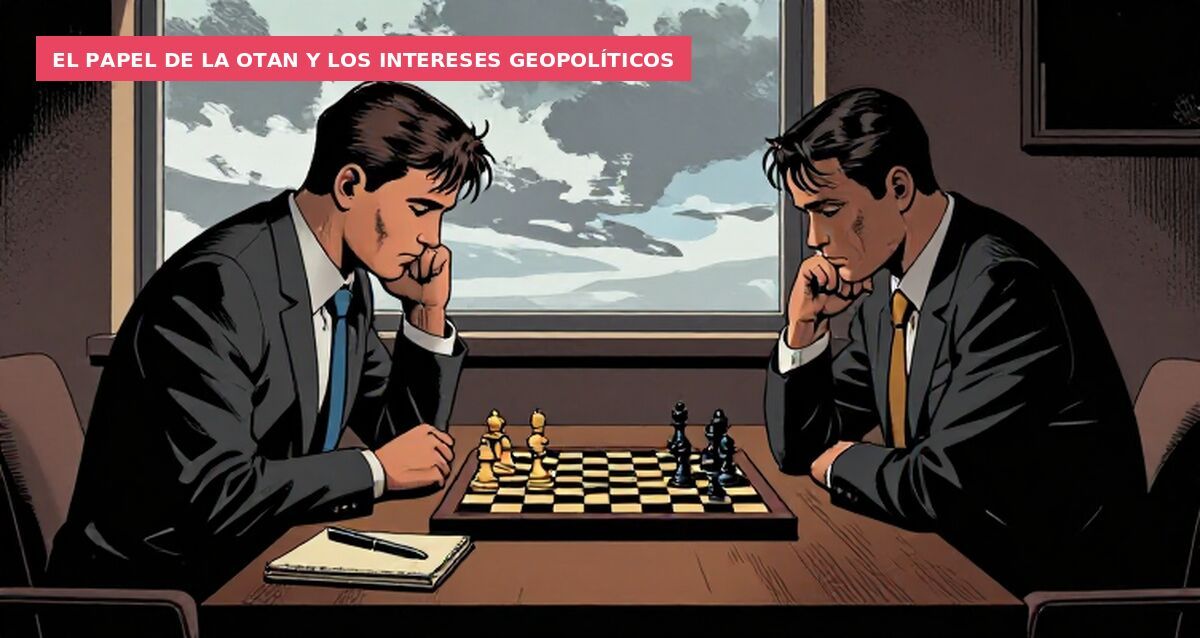 El papel de la OTAN y los intereses geopolíticos