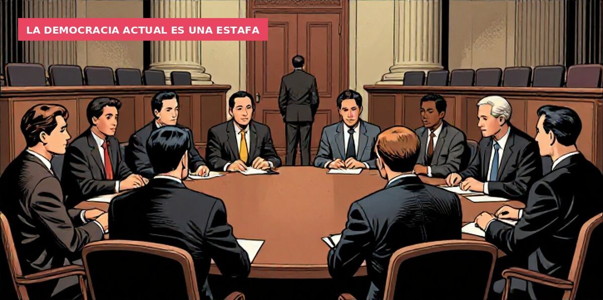 La democracia actual es una estafa