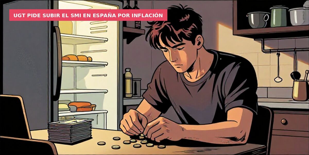 Que dicen los de UGT que hay que subir el SMI de manera INMEDIATA porque está subiendo mucho la inflación….