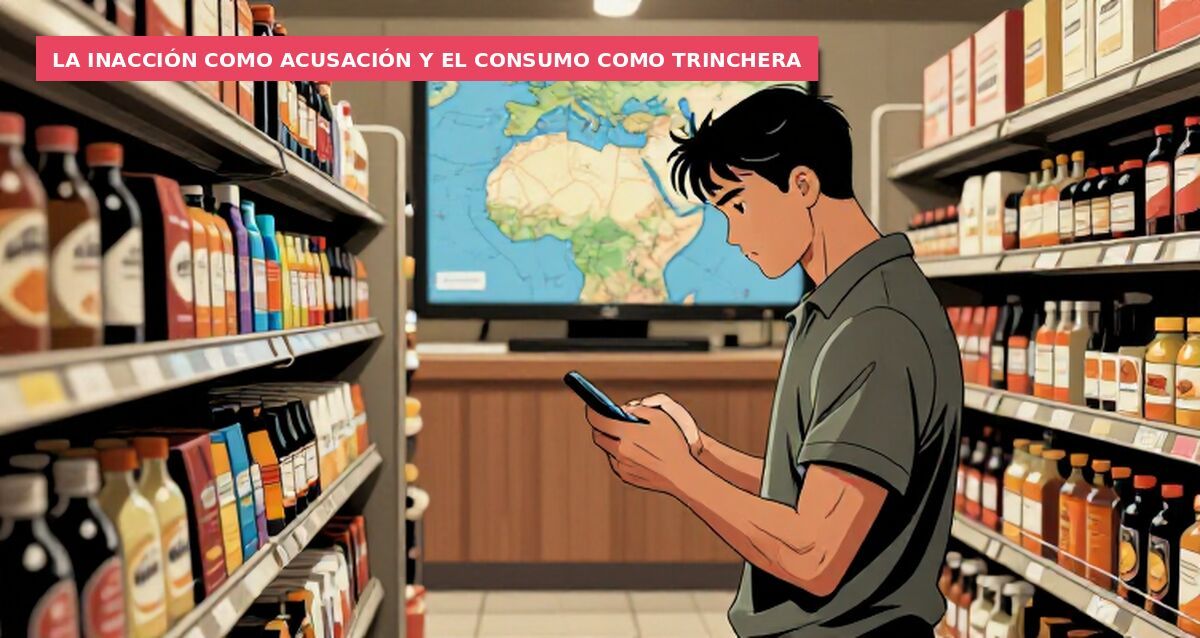 La inacción como acusación y el consumo como trinchera