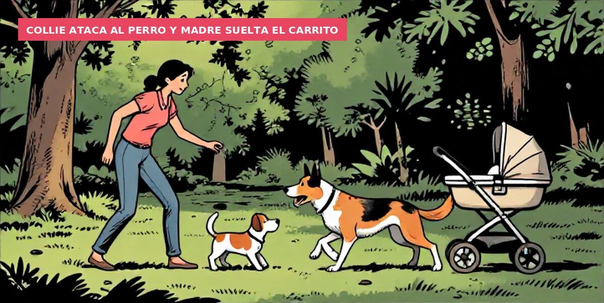 Madre protegiendo a su bebé: ¿madre del año?