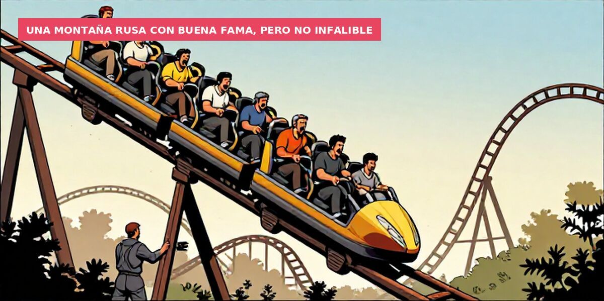 Una montaña rusa con buena fama, pero no infalible