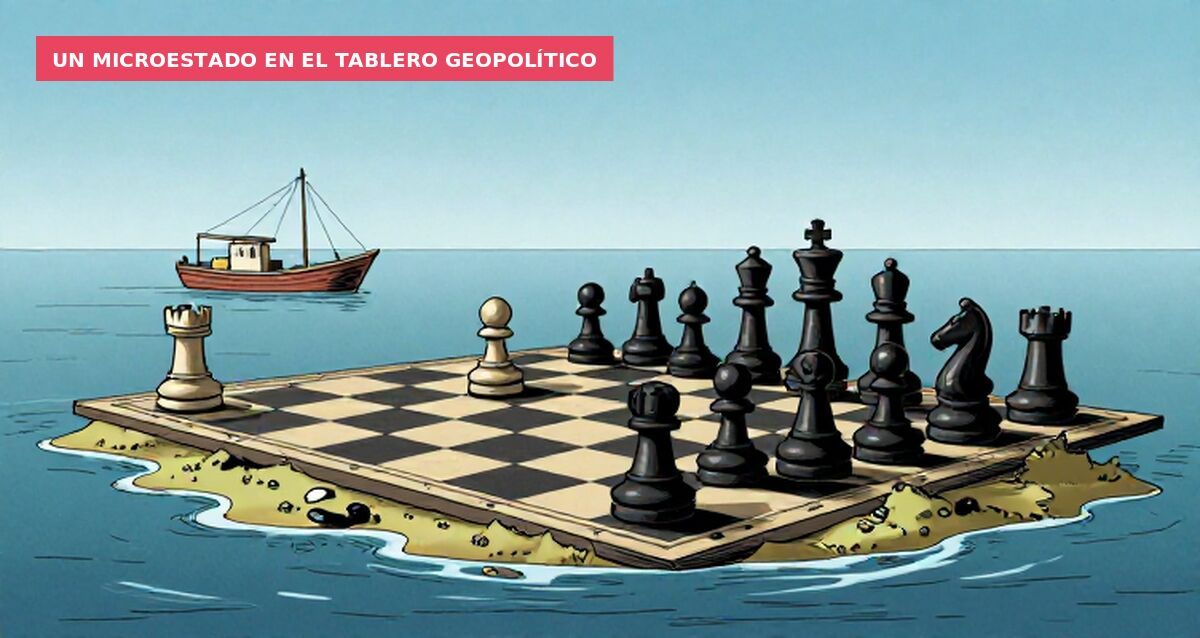 Un microestado en el tablero geopolítico