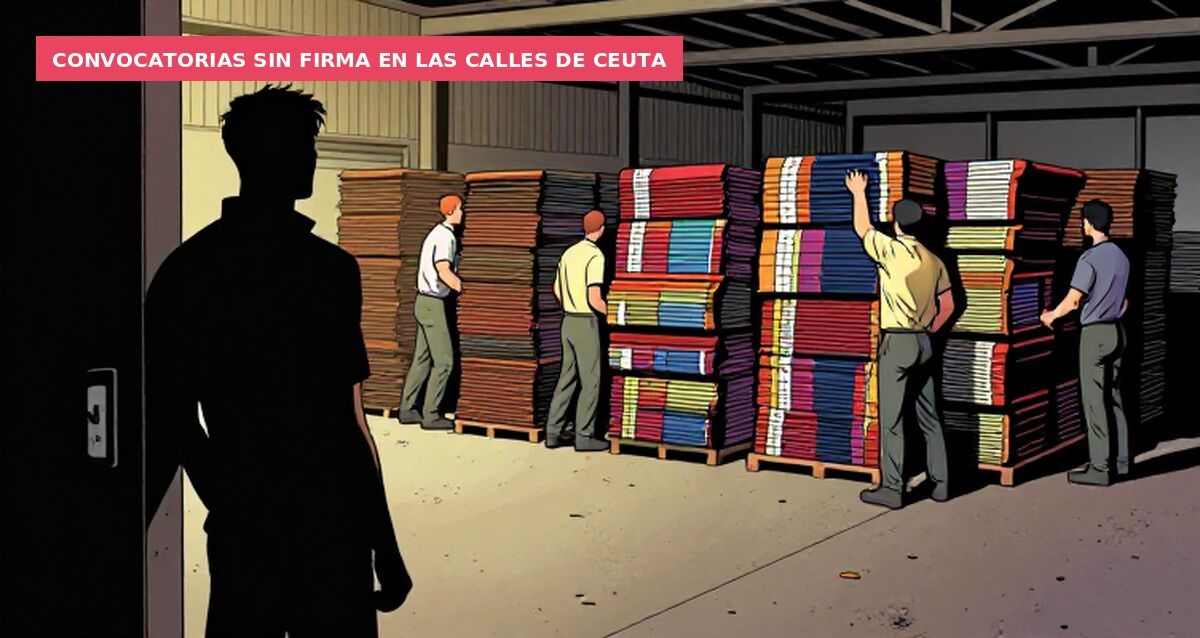 Convocatorias sin firma en las calles de Ceuta