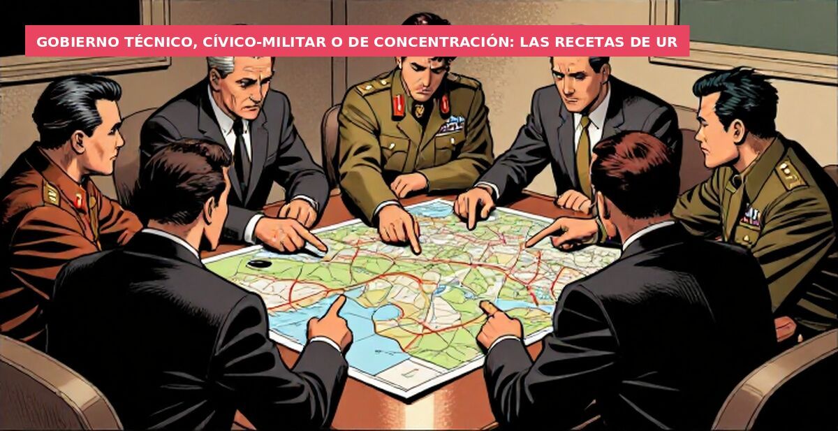Gobierno técnico, cívico-militar o de concentración: las recetas de ur
