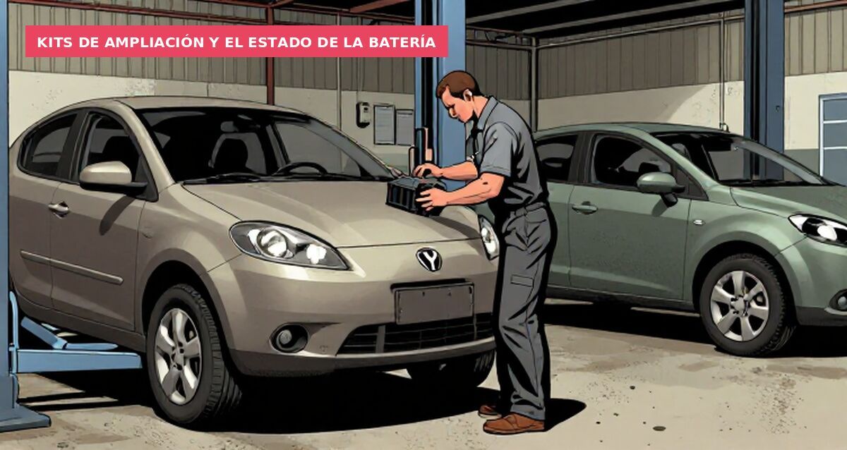 Kits de ampliación y el estado de la batería