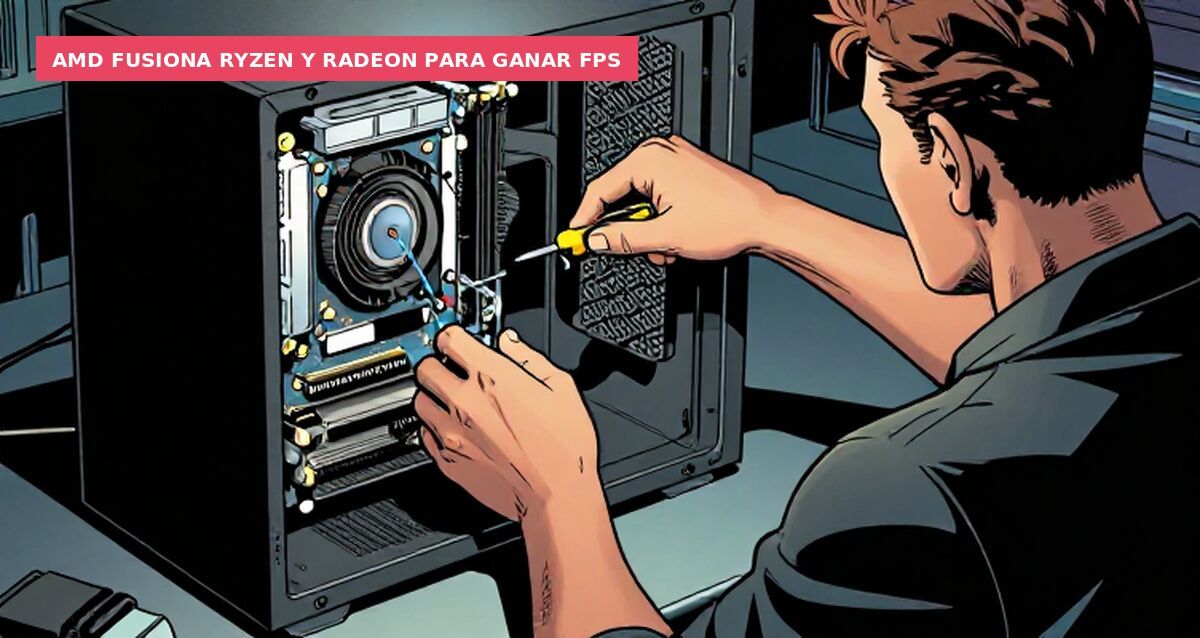 AMD fusiona Ryzen y Radeon para ganar FPS