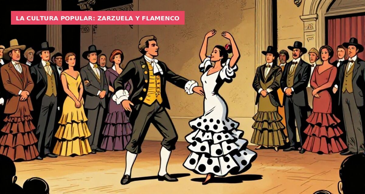 La cultura popular: zarzuela y flamenco