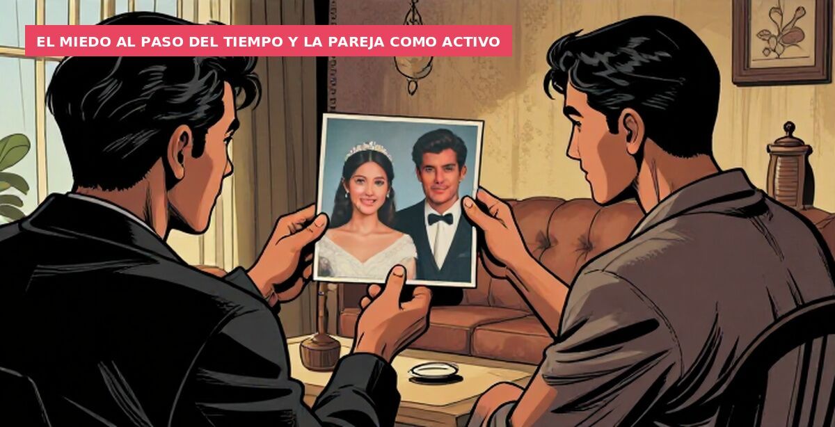 El miedo al paso del tiempo y la pareja como activo