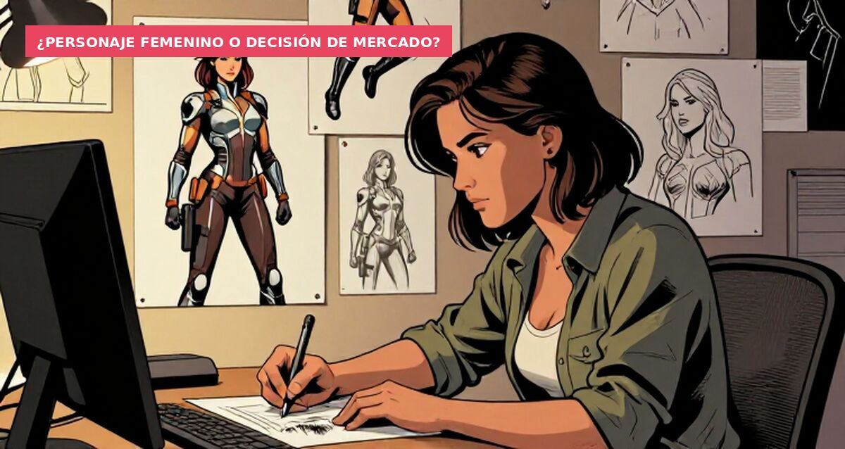 ¿Personaje femenino o decisión de mercado?