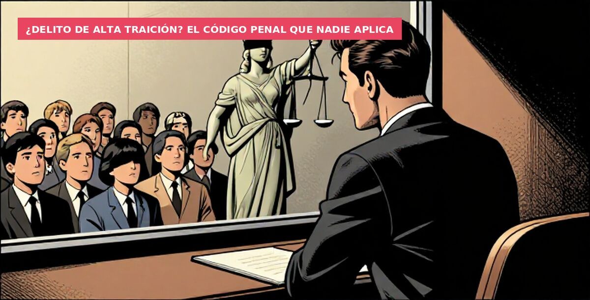 ¿Delito de alta traición? El Código Penal que nadie aplica