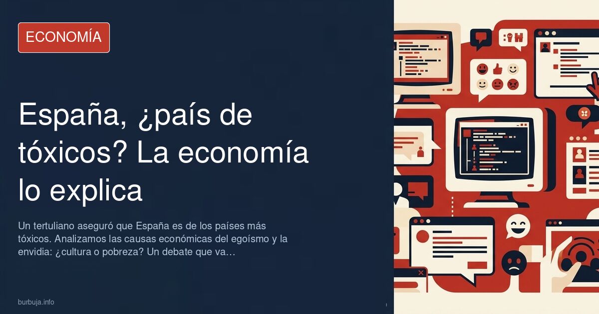 Calle concurrida de una ciudad española con transeúntes que reflejan individualidad, símbolo del debate sobre la toxicidad so
