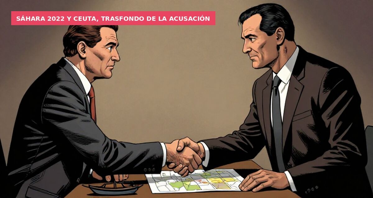 Sáhara 2022 y Ceuta, trasfondo de la acusación
