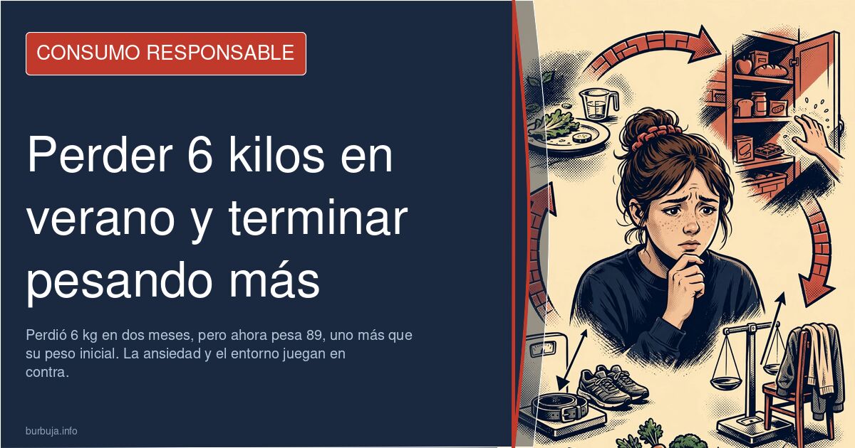 Báscula mostrando 89 kg tras un verano de helados y excesos