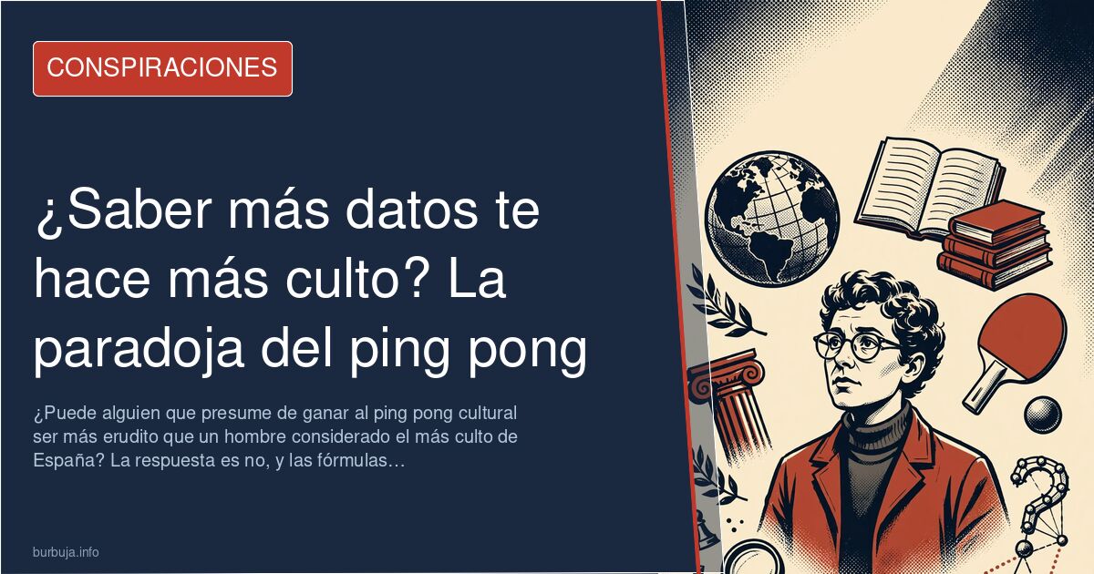 Ecuación matemática sobre erudición y juego cultural con referencias a jazz y cine
