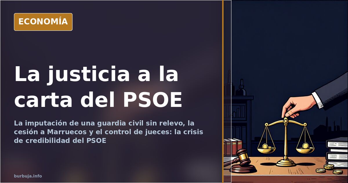La crisis del PSOE: corrupción, Marruecos y jueces a la carta