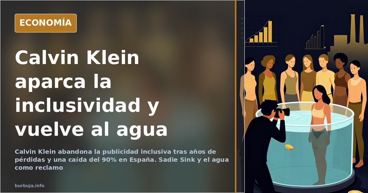 Calvin Klein abandona la inclusividad y vuelve al sex appeal