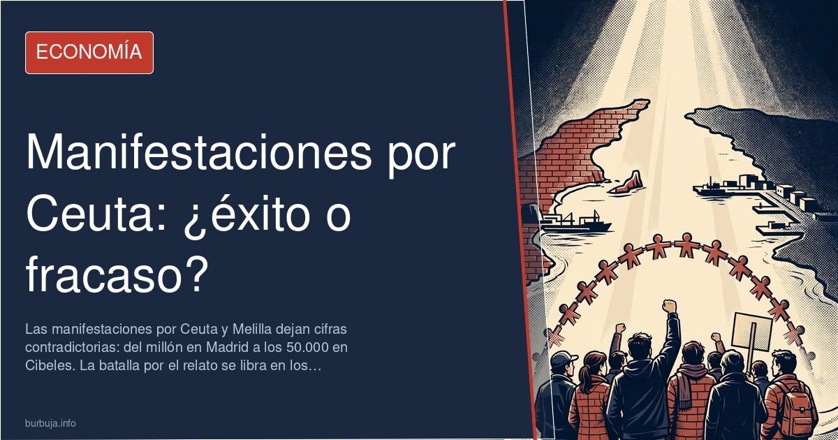 Concentraciones en Madrid y otras ciudades por el apoyo a Ceuta este 2 de septiembre