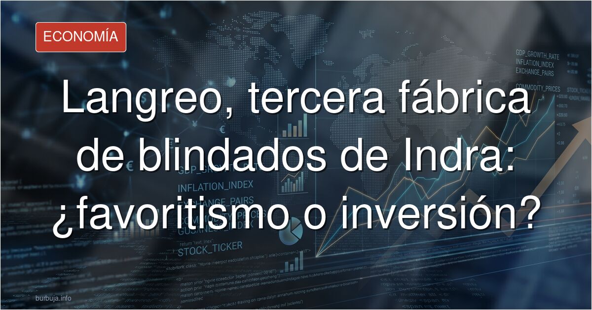 Vista de Langreo, Asturias, donde Indra construirá su tercera fábrica de blindados