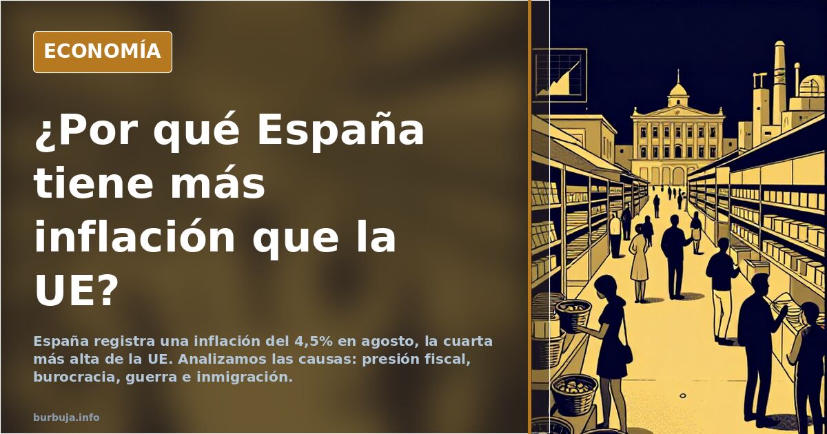 España, cuarto país con más inflación de la UE: ¿por qué?