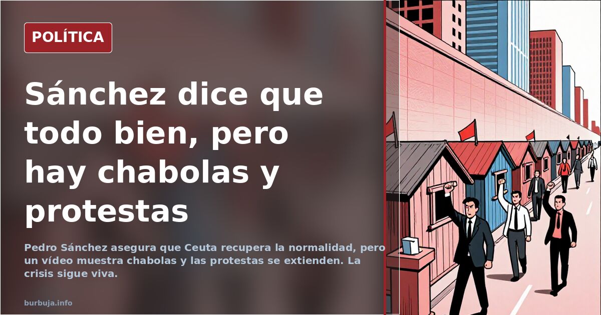 Ceuta: el relato oficial choca con la realidad