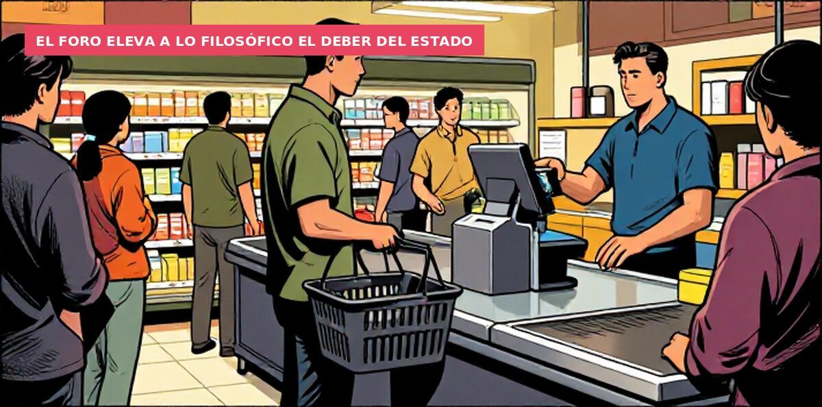 El foro eleva a lo filosófico el deber del Estado