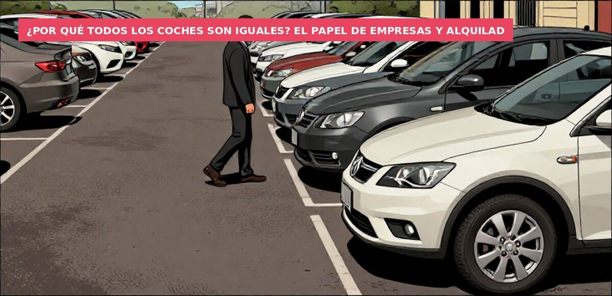 ¿Por qué todos los coches son iguales? El papel de empresas y alquilad