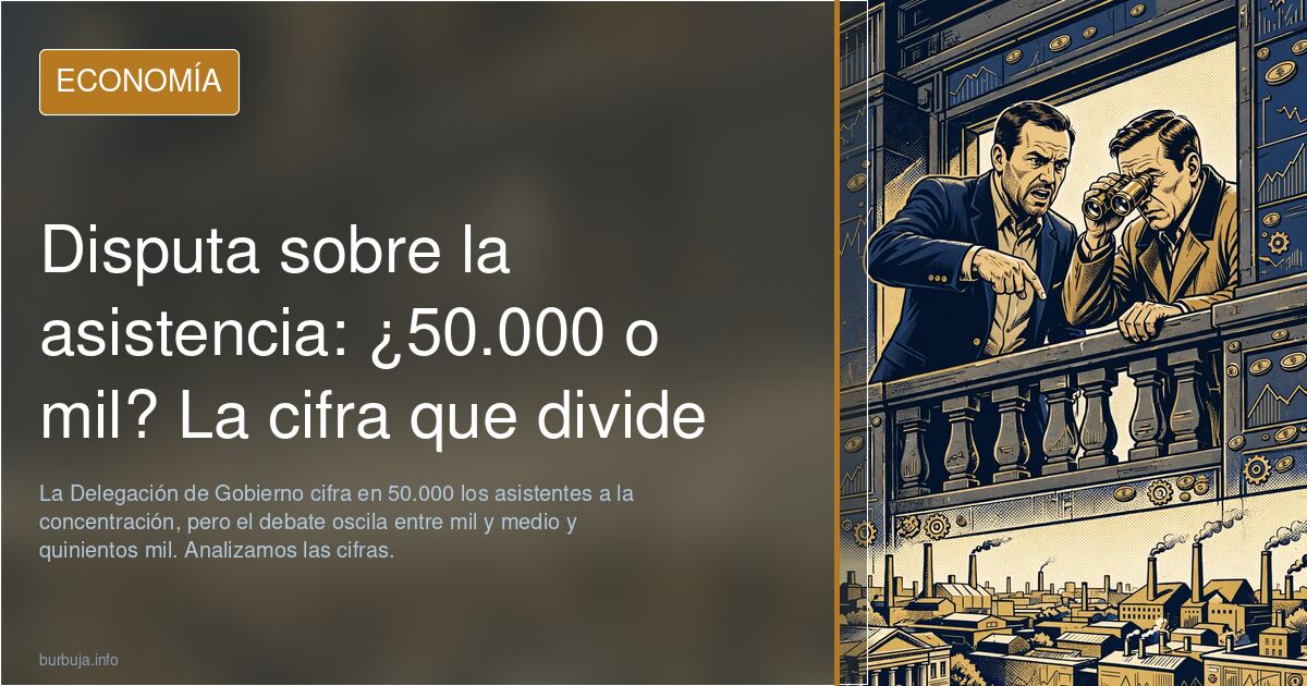 Madrid Rally Attendance Figures: Between 50,000 and 1,500