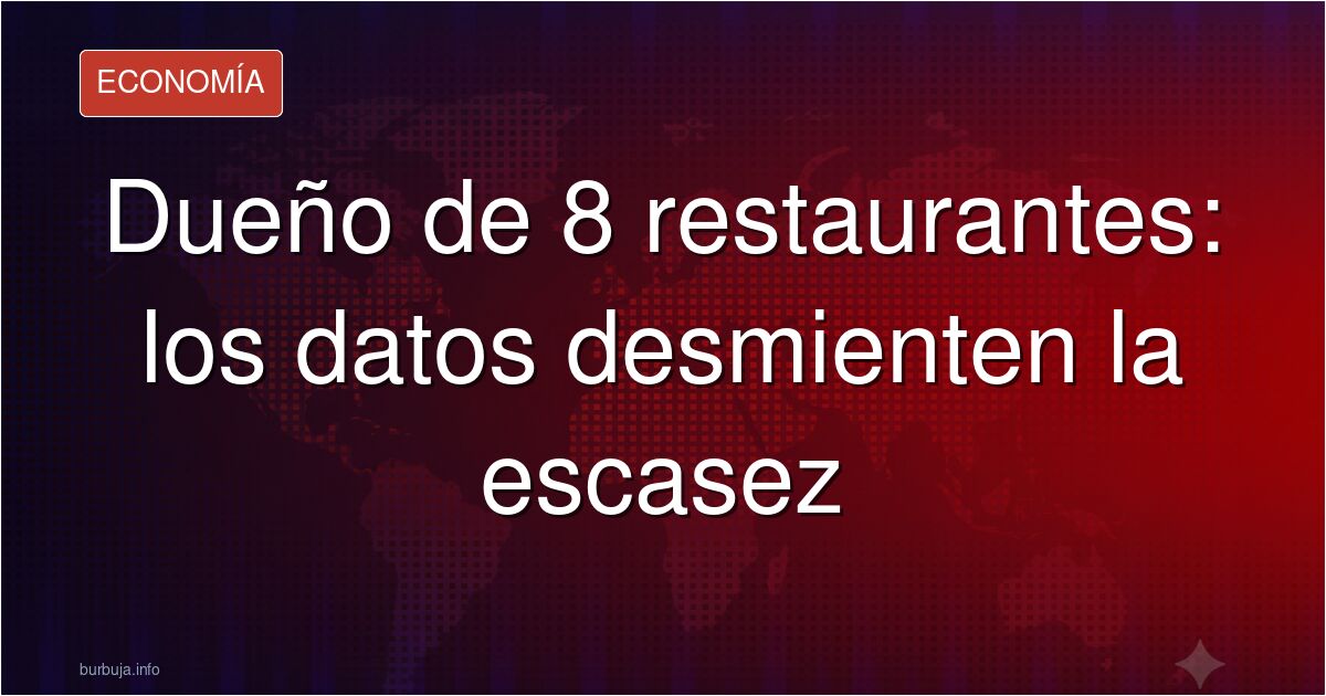 Camarero atendiendo mesas en un bar lleno con el dueño solo, imagen que ilustra la falta de personal en hostelería