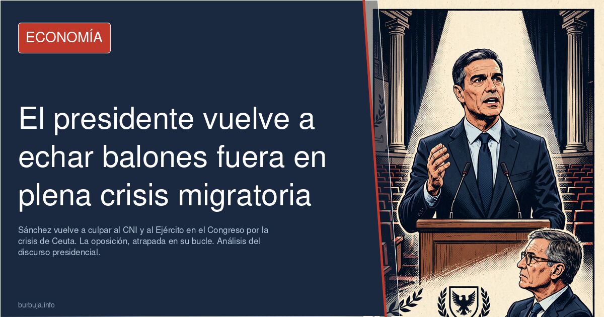 Sánchez en el Congreso respondiendo a la oposición sobre la crisis de Ceuta