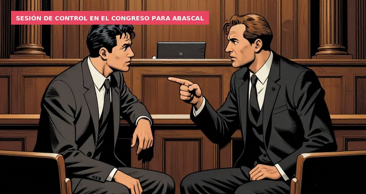 Sesión de control en el Congreso para Abascal