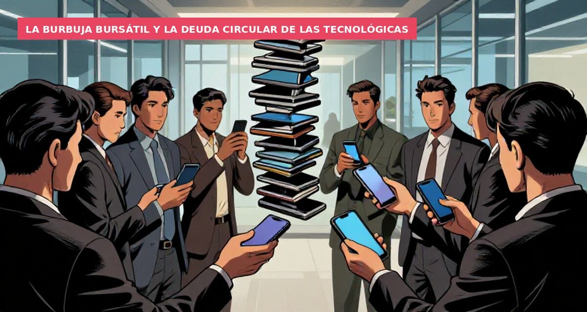 La burbuja bursátil y la deuda circular de las tecnológicas