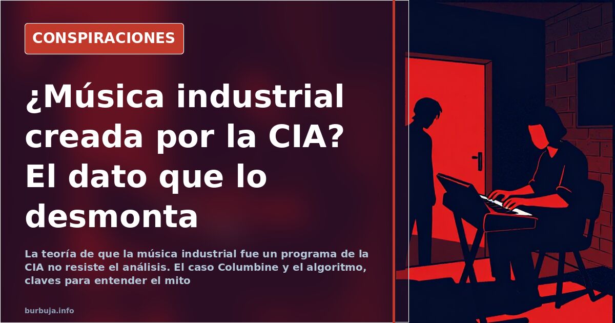 Industrial music and the CIA: the myth that doesn't hold up