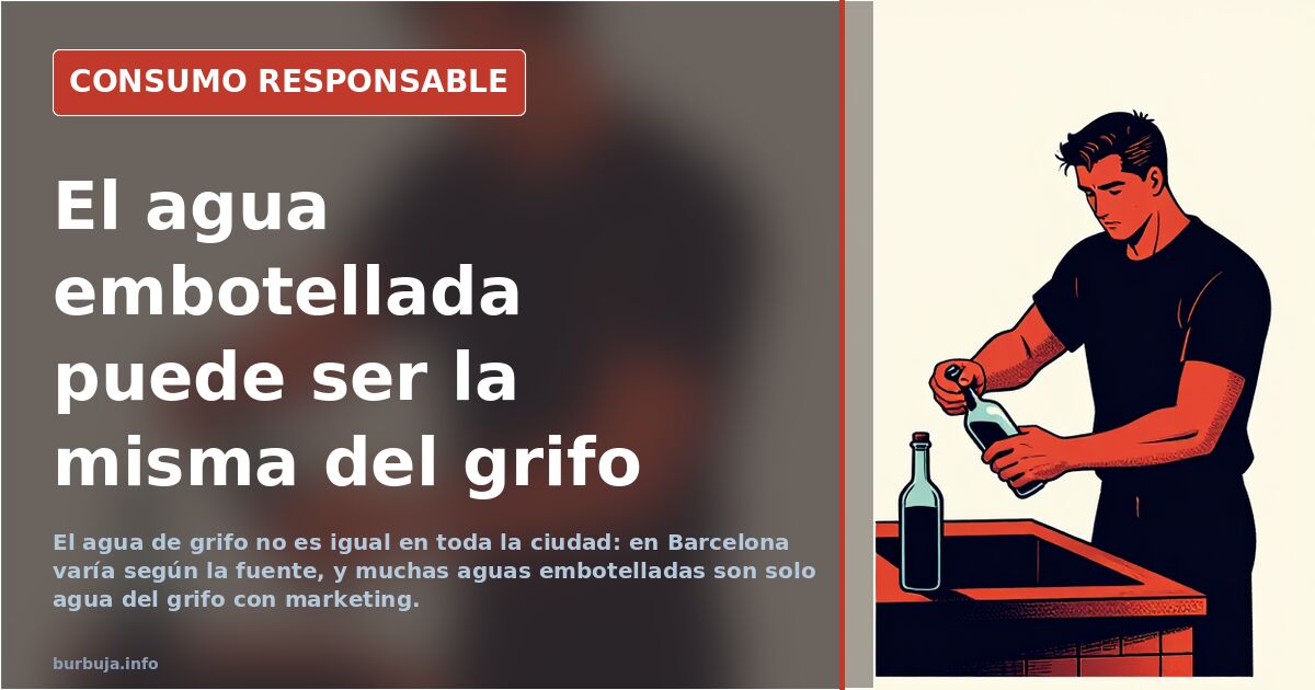 Agua de grifo: por qué sabe distinto según el barrio